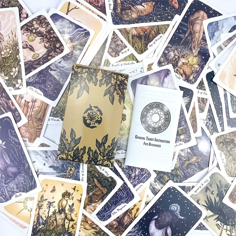 Smoke Ash & Embers Tarot Card Divination Deck Party Board Game Funny
