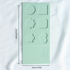 Silica Gel Wax Seal Molds Flower Shape for 2.54 cm Wax Seal Stamp