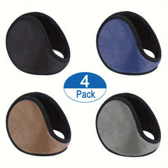 4 Pack Multicolor Winter Snowboarding Windproof Earmuffs