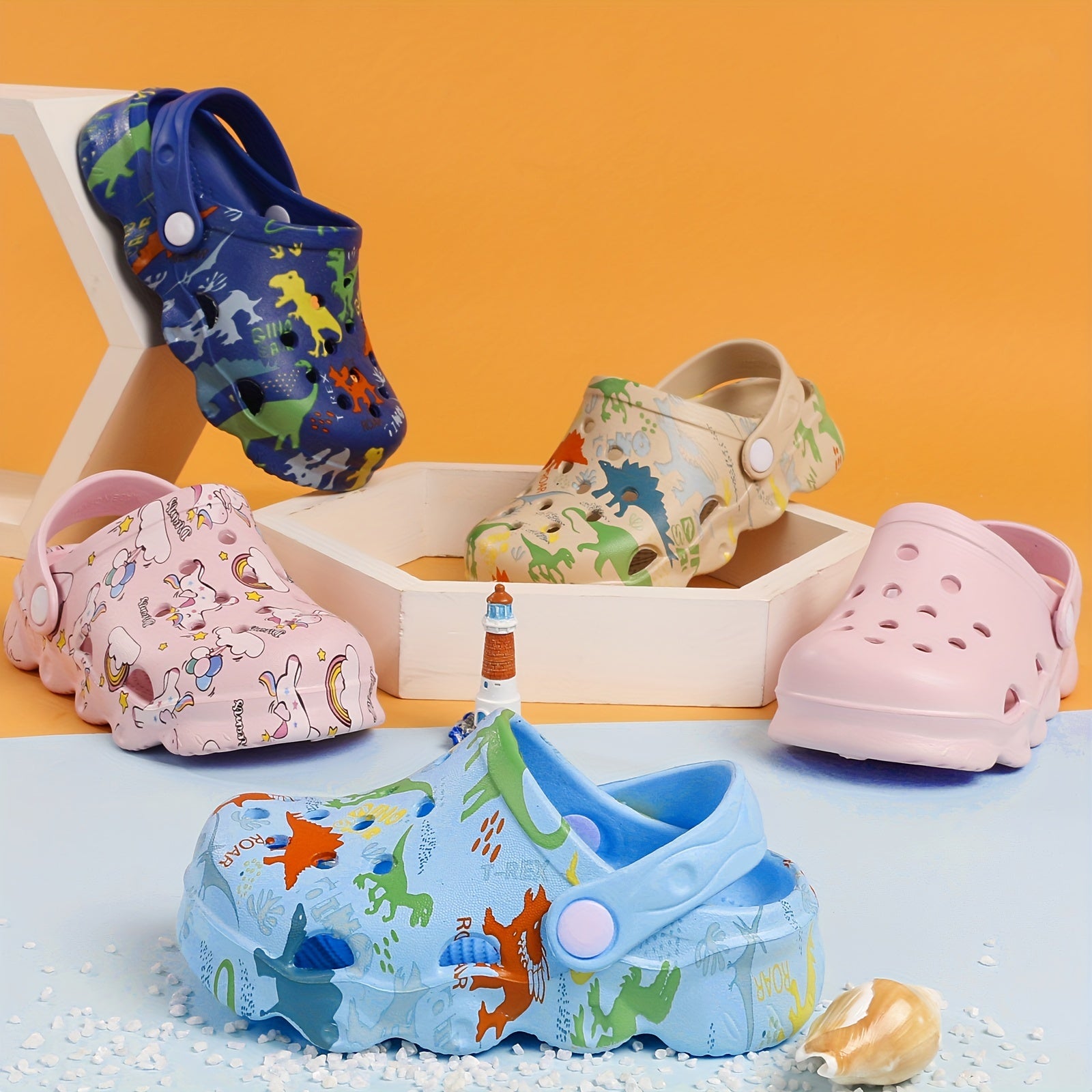 Girl's Cartoon Clogs Non Slip Sandal Slippers