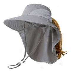 Wide Brim Sun Hat UV Protection Waterproof Boonie Hat
