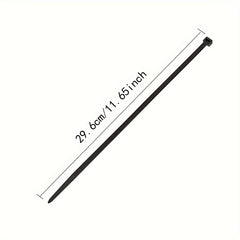 100pcs Heavy Duty Cable Zip Ties 29 46 Cm