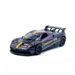 Alloy 3-Door Racing Car for Halloween Ornaments