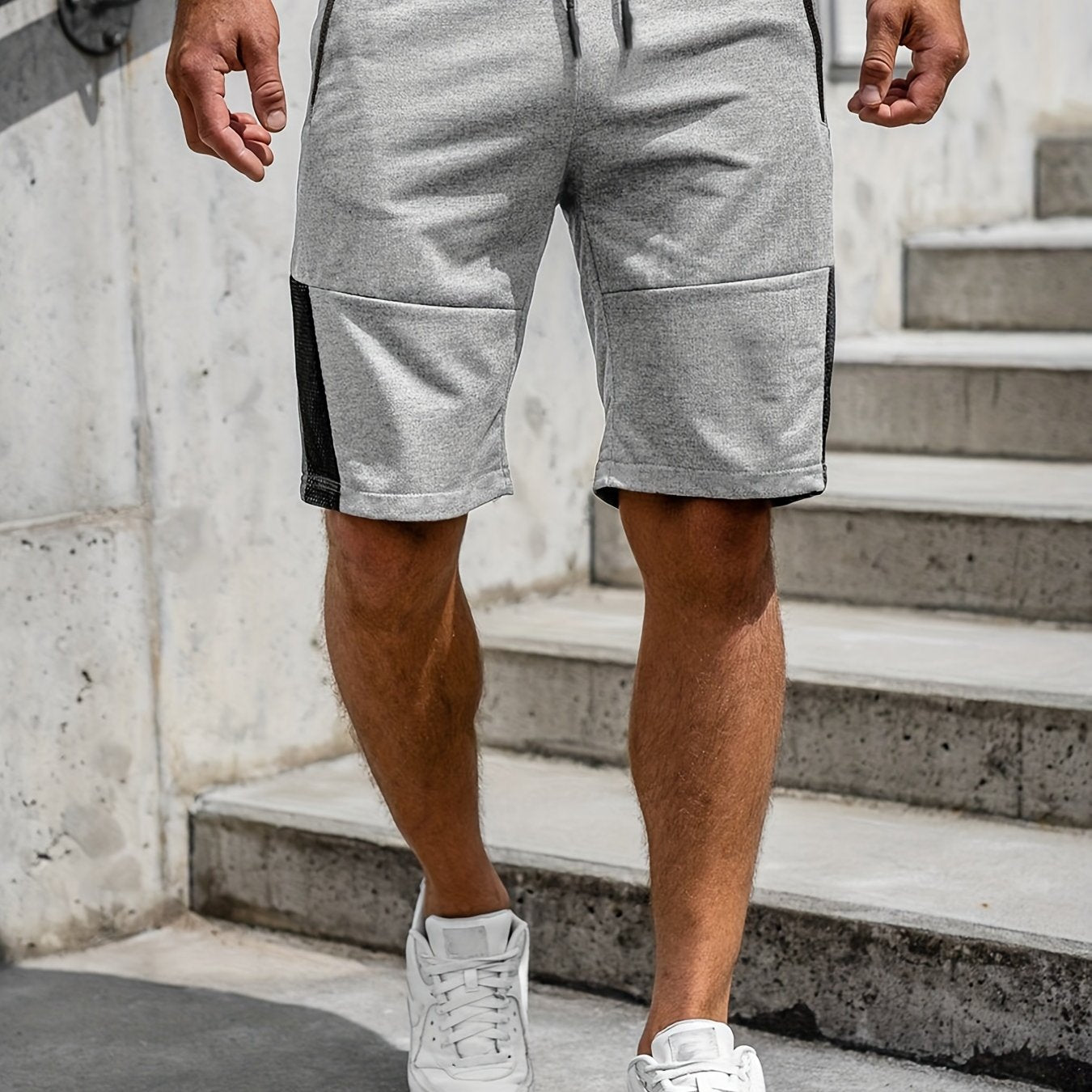 Men's Drawstring Casual Shorts - Summer Style