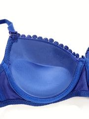 Push Up Bras with Contrast Lace Set of 2