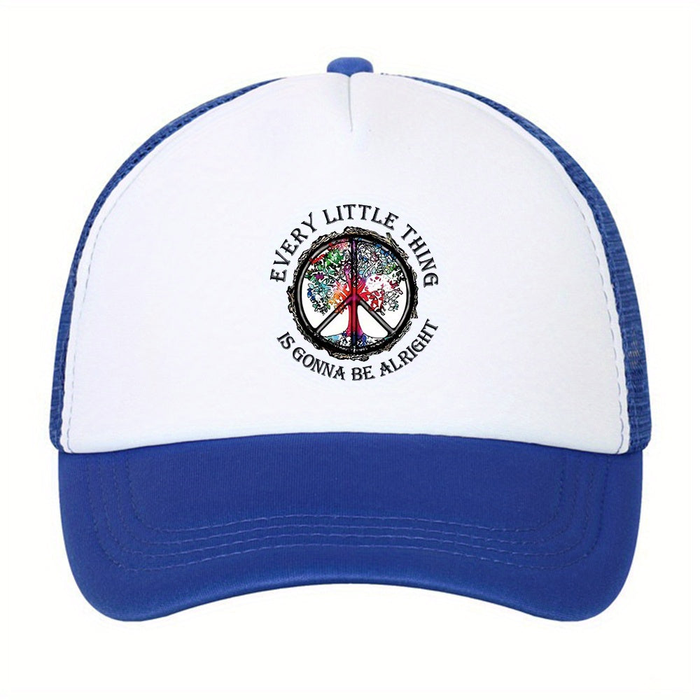 Outdoor Baseball Cap Mesh Breathable Sunshade Adjustable High Mesh Dad Cap