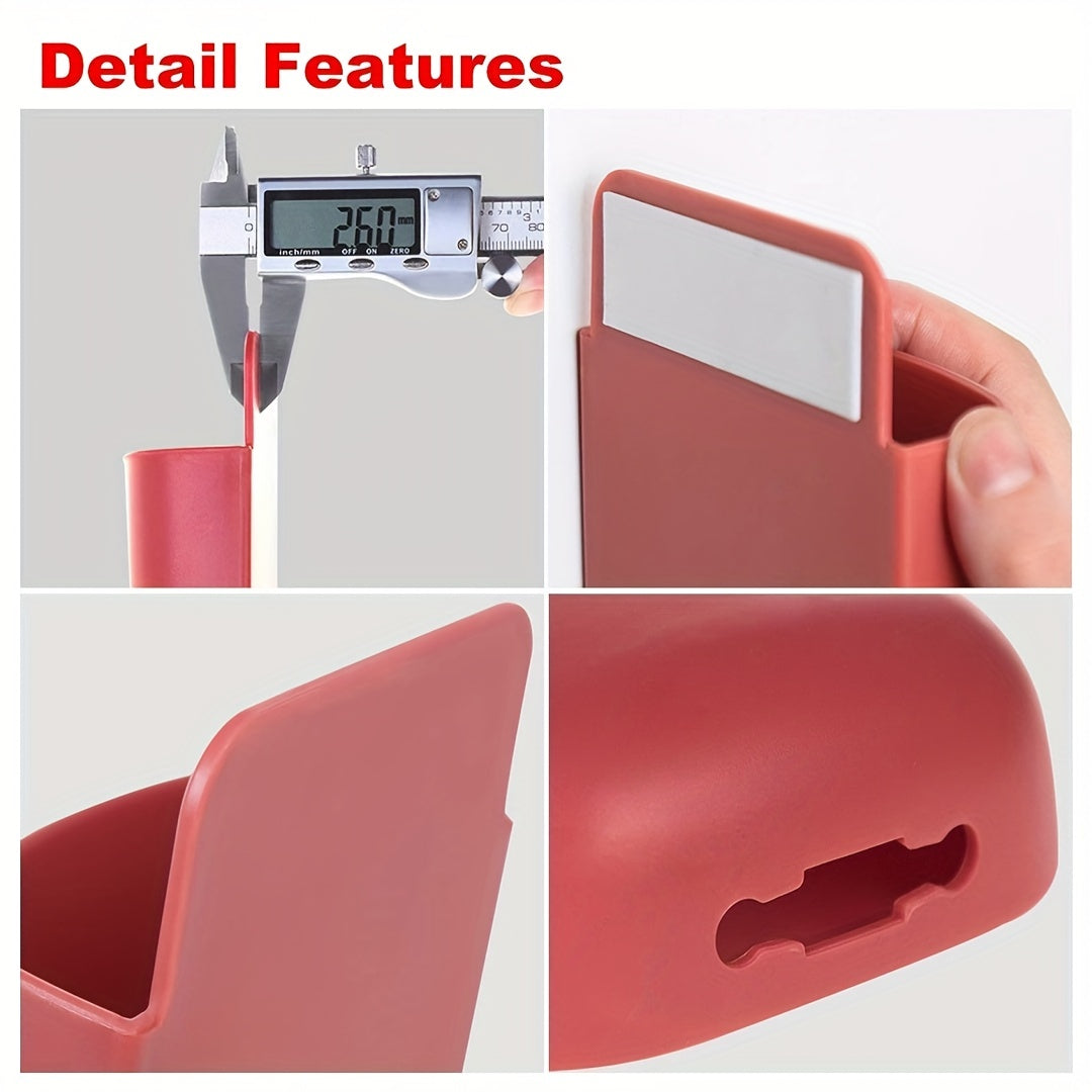 Wall Mounted Storage Remote Control Holder