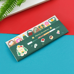 Cartoon Christmas Sticky Notes 30 Sheets