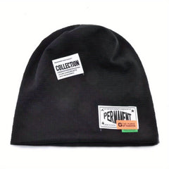 Slouchy Knit Beanie Hat Elastic Skull Cap Warm Lightweight Unisex