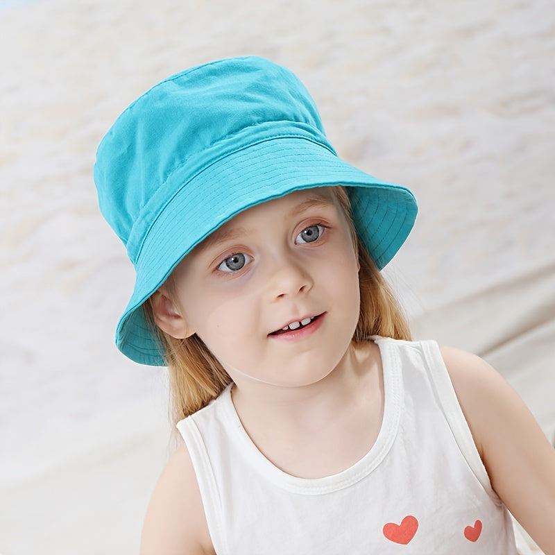 Boys Star Pattern Fisherman Hat, Adjustable Wide Brim