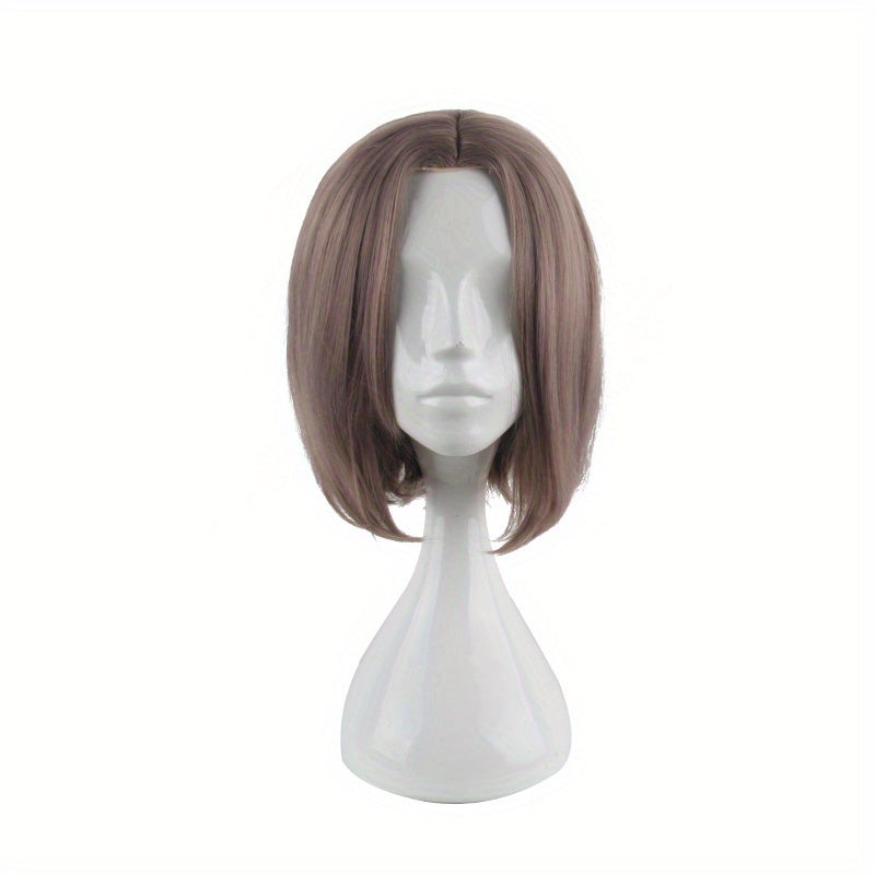 Men's 14Inch Light Brown Anime Costume Wig