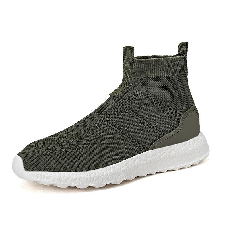 Men's Sporty High Top Socks Shoes Casual Sneakers