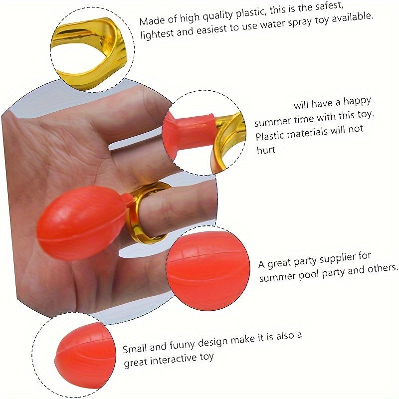 Adult Water Spray Ring Party Favors Prank Props