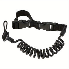 Tactical Anti lost Elastic Lanyard Rope with Release Buckle