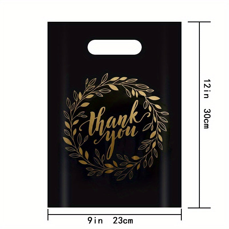 100pcs Halloween Gift Bags - Thicken Retail Shopping Bags for Small Businesses