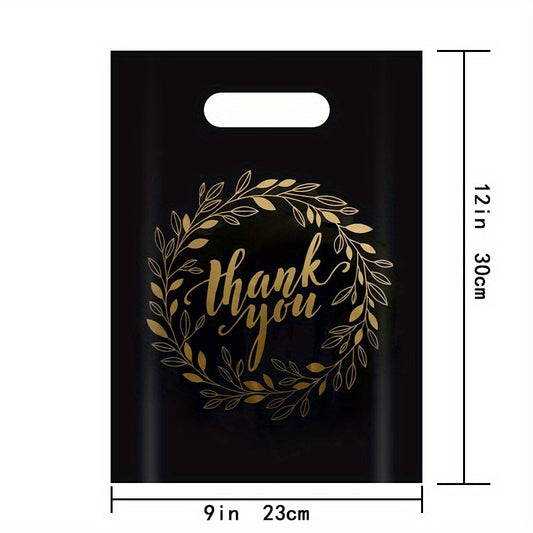 100pcs Halloween Gift Bags - Thicken Retail Shopping Bags for Small Businesses