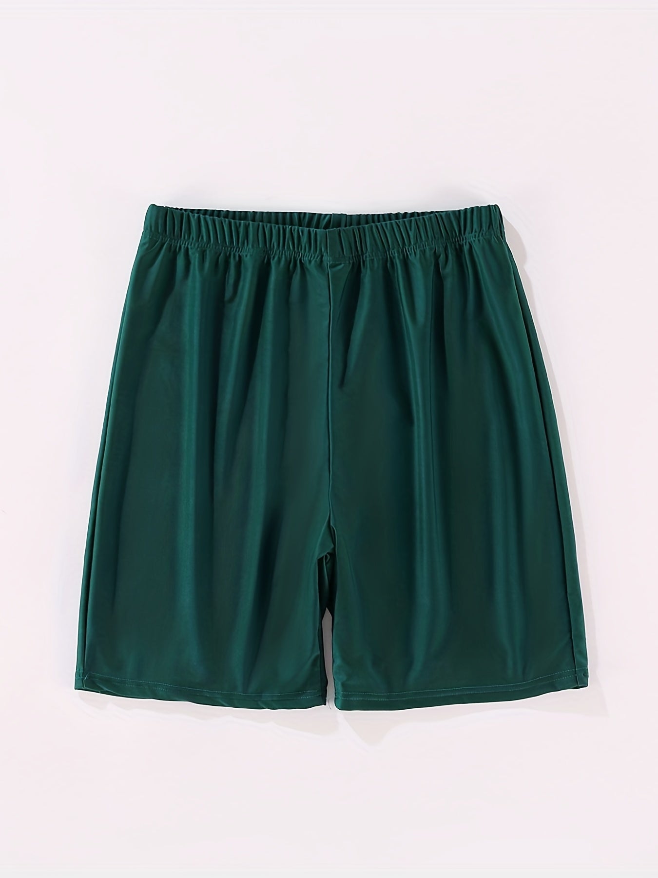 Quick Dry Swim Trunks for Men Summer Beach Pool Solid Stretch Comfort