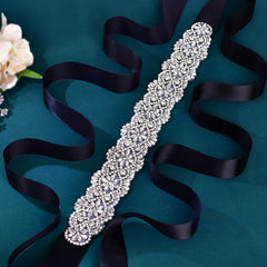 Sparkling Rhinestone Wedding Dress Belt