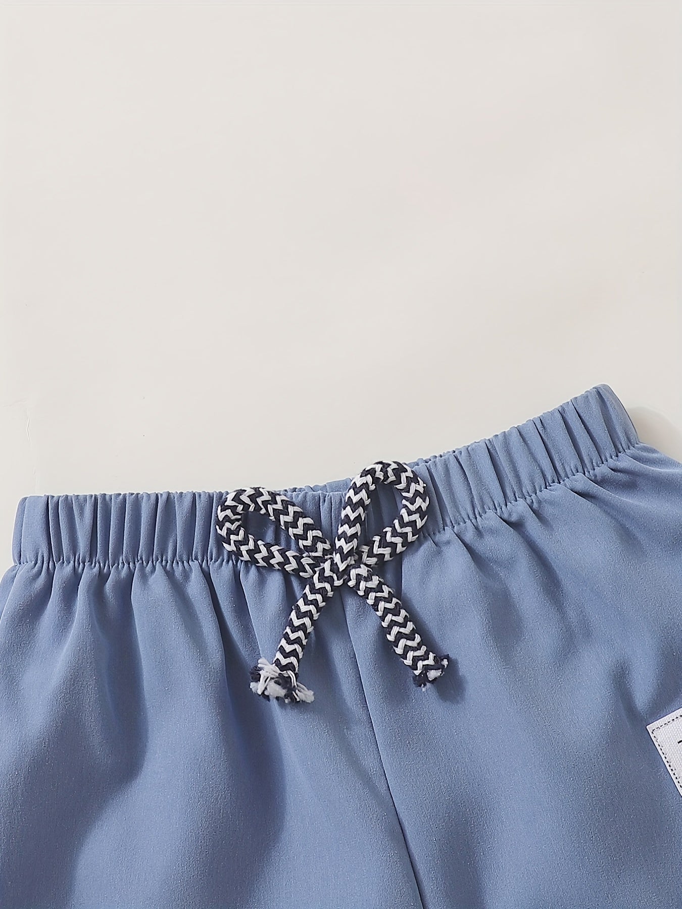 Kids Label Pattern Mosquito Repellent Trousers