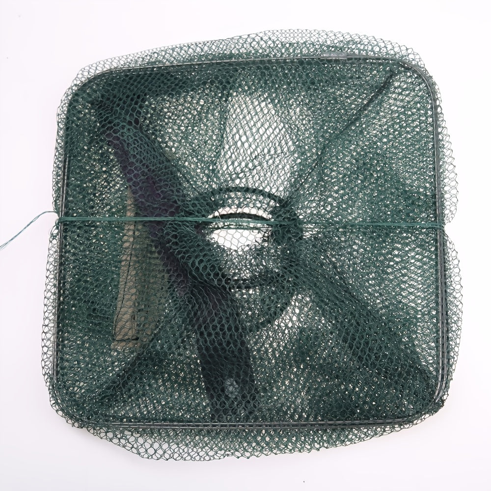 Foldable Fishing Bait Trap Catcher with Portable Cast Net 8.2x17.7 inches