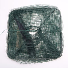 Foldable Fishing Bait Trap Catcher with Portable Cast Net 8.2x17.7 inches