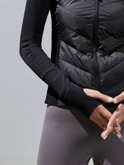 Women's Lightweight Slim Down Jacket with Thumb Hole