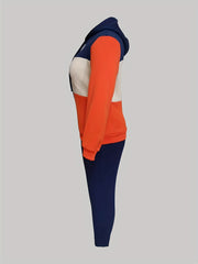 Women's Plus Colorblock Hoodie & Leggings Set