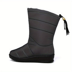Women's Winter Warm Snow Boots Soft Waterproof Non slip Velvet Boots