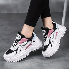 Women's Mesh Platform Sneakers Outdoor Shoes Comfortable & Non slip
