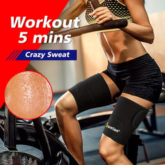 Sauna Thigh Trimmers Women Sweat Thigh Bands Shaper Slimmer Wraps