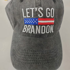 Adjustable Embroidery Denim Baseball Cap