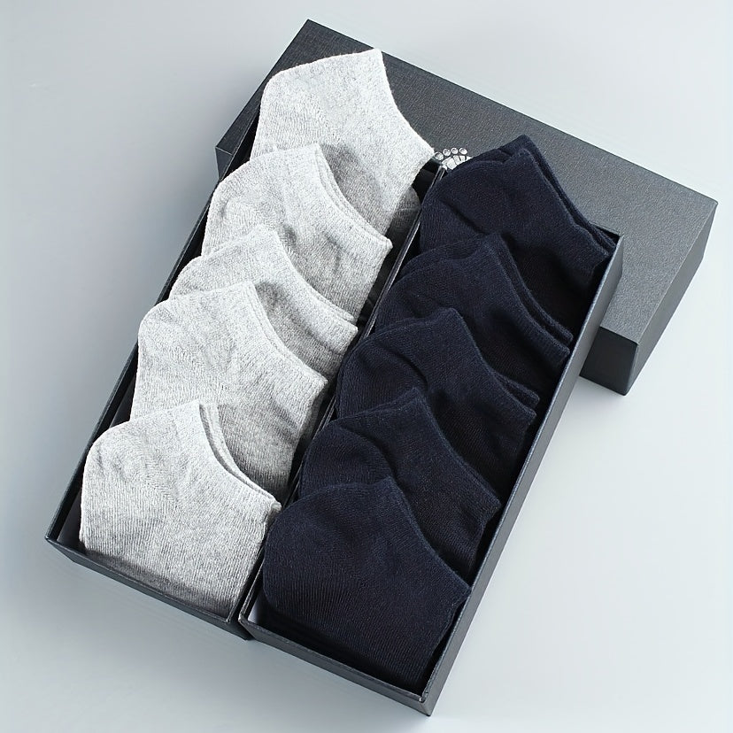 10-Pair Summer Low Cut Socks for Outdoor Fitness