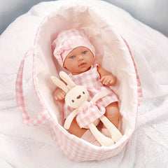 Realistic Reborn Doll with Hanging Basket - Perfect Birthday Gift for Kids