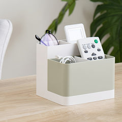 Desktop Storage Box Multifunctional Division Cosmetics Stationery Organizer