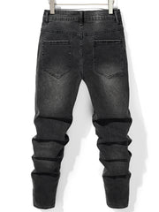 Men's Slim Fit Denim Casual Pants