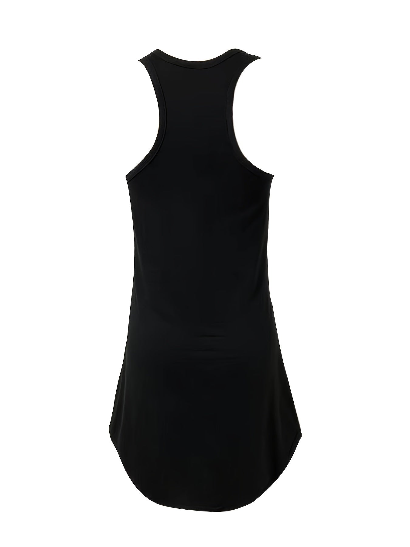 Comfortable Crew Neck Lounge Dress for Women