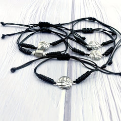 Alloy Sports Bracelets for Fans - Set of 5