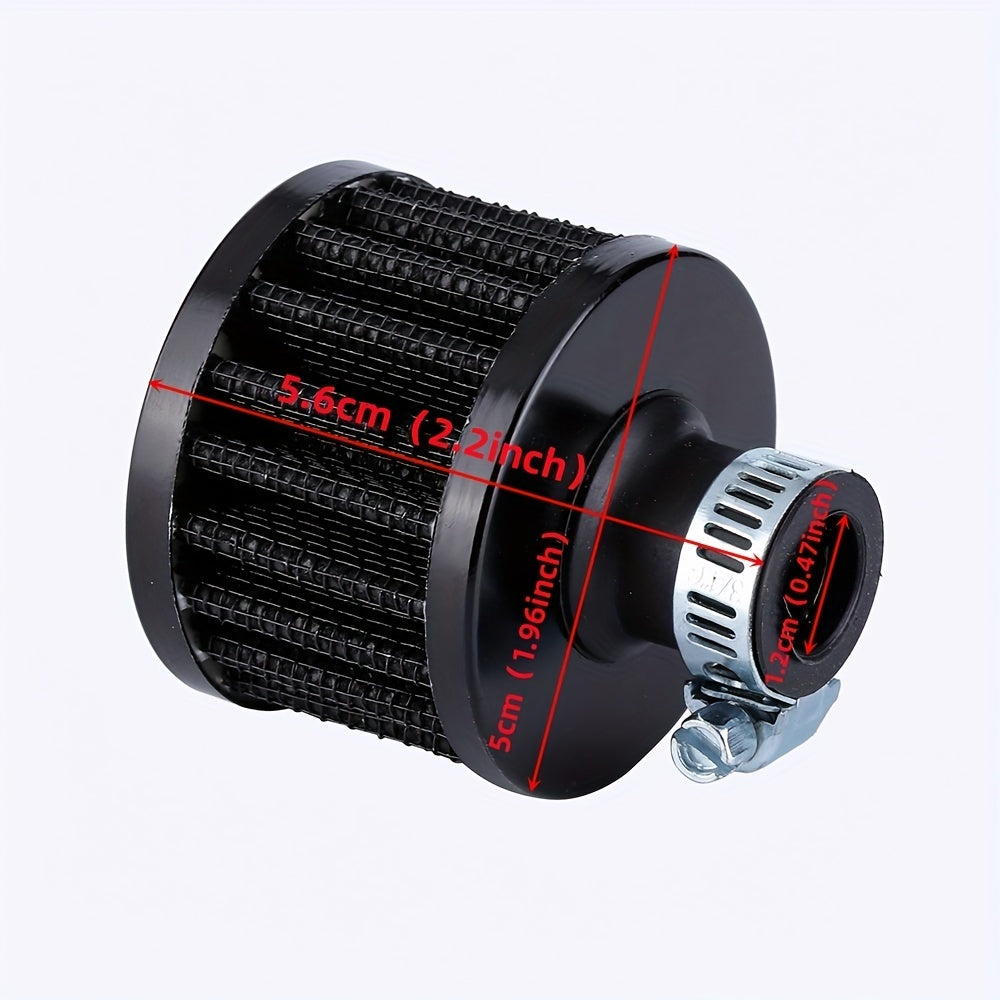 Small Air Filter Motorcycle Turbo High Flow Cold Air Intake Mushroom Head