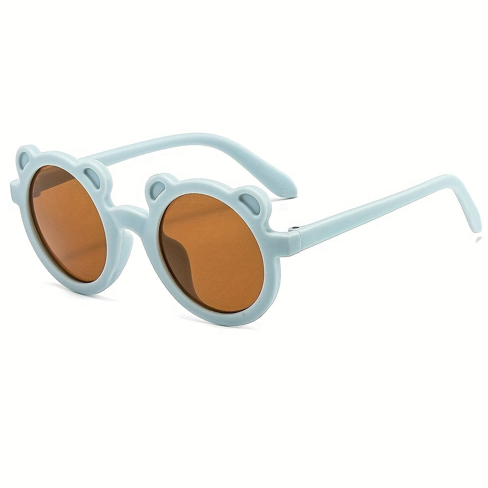 Girls Round Frame Sunglasses UV Protection Kids Accessories