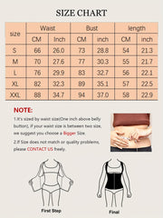 Zipper Shaping Tank Tops Waist Trainer Tummy Control Slimmer Open Bust Top