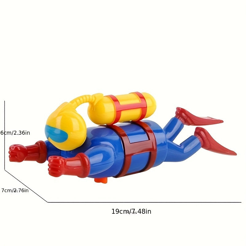 Cheng Rong Automatic Wind Up Diver Toy - Colorful Swimming Diving Toy