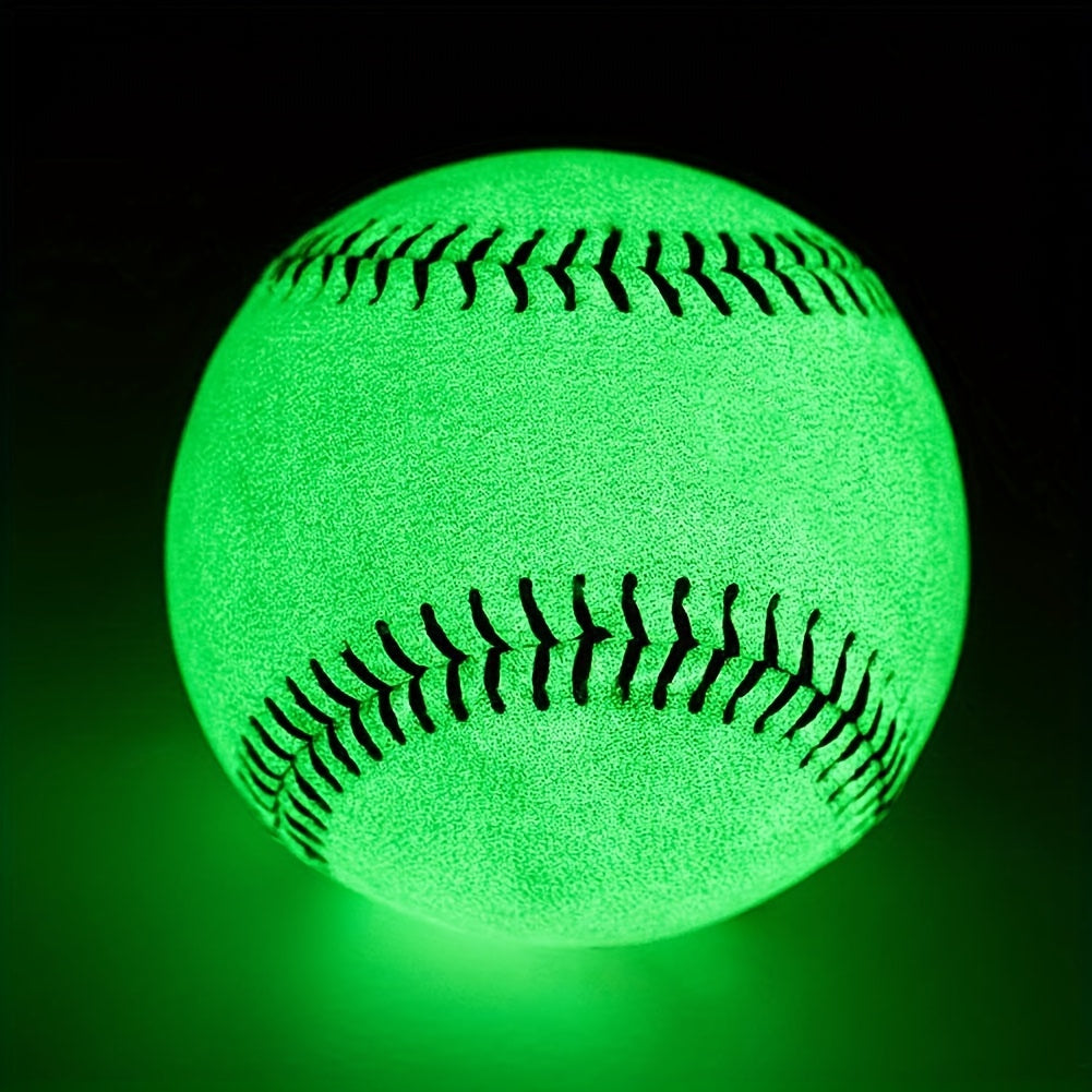 High Visibility Glow In The Dark Baseball for Nighttime Sports