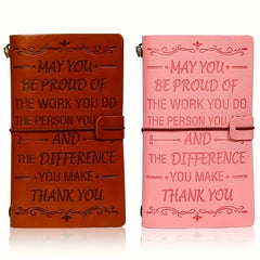 Portable Journal Notebook Perfect Gift Family Staff Friends
