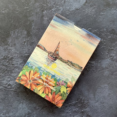 Sea Rhyme Solid Watercolor Pigment Metal Portable High Gloss
