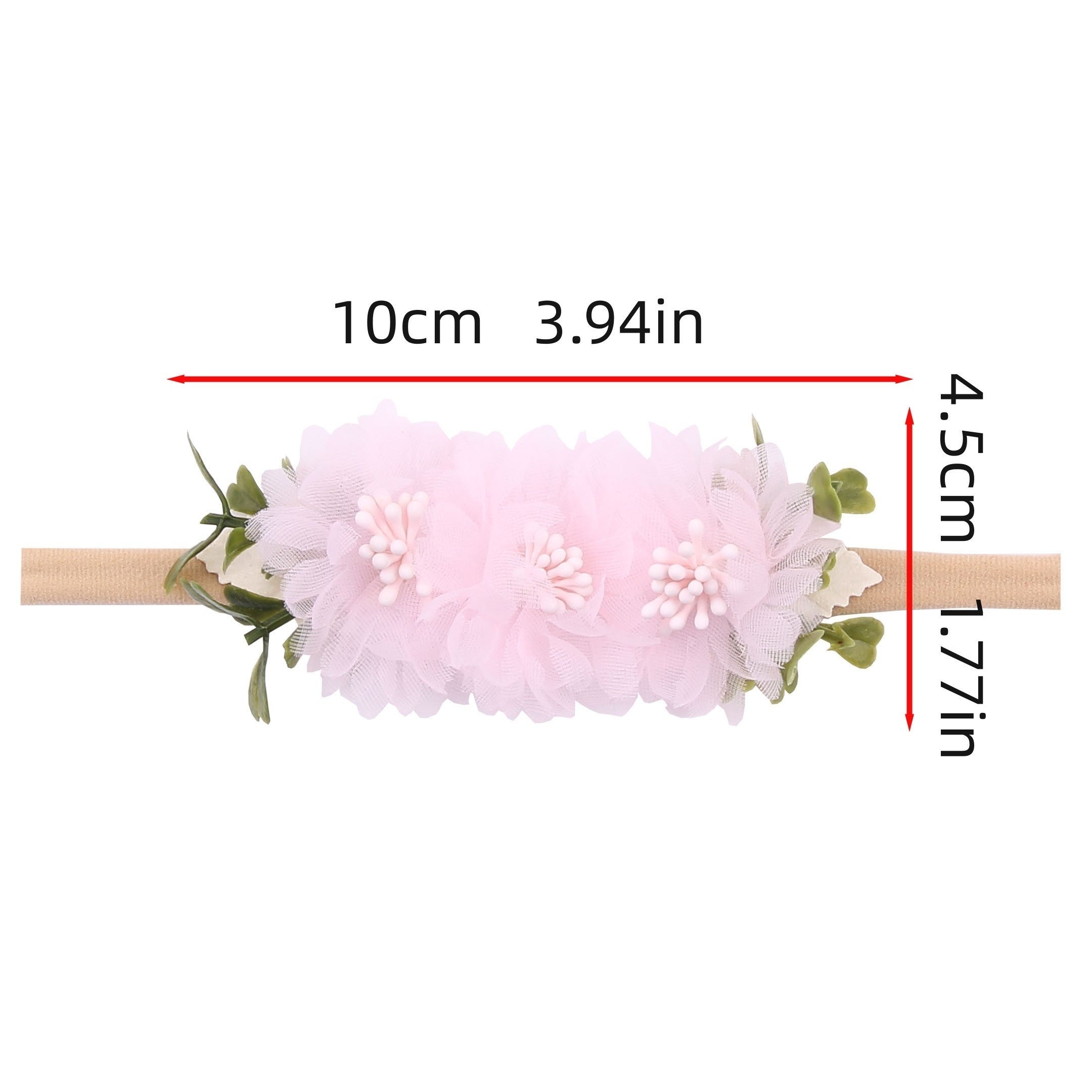 3pcs Decorative Headbands for Newborn Baby Girl