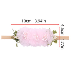 3pcs Decorative Headbands for Newborn Baby Girl