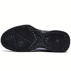 Men's Block High Top Basketball Shoes Wear resistant Non Slip Sneakers