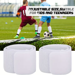 2pcs Shin Guard Strap Sports Fitness Straps Football Cycling Basketball