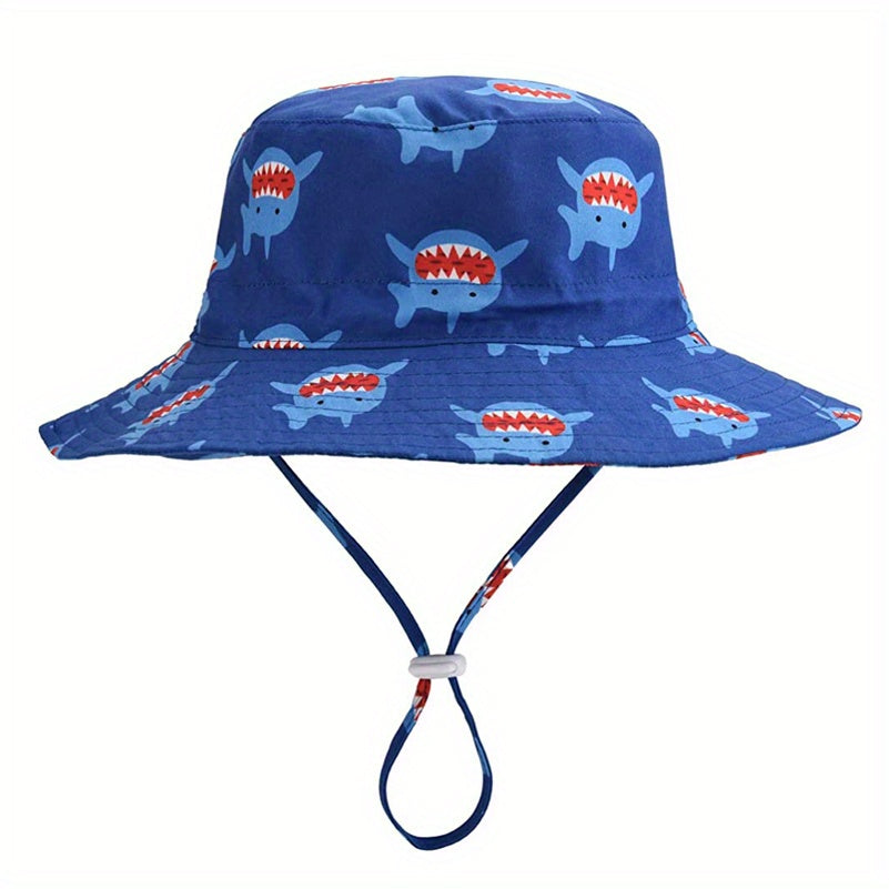Shark Fisherman's Hat Breathable Wide Brim Sun Protection Bucket Hat