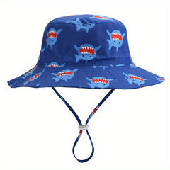Shark Fisherman's Hat Breathable Wide Brim Sun Protection Bucket Hat